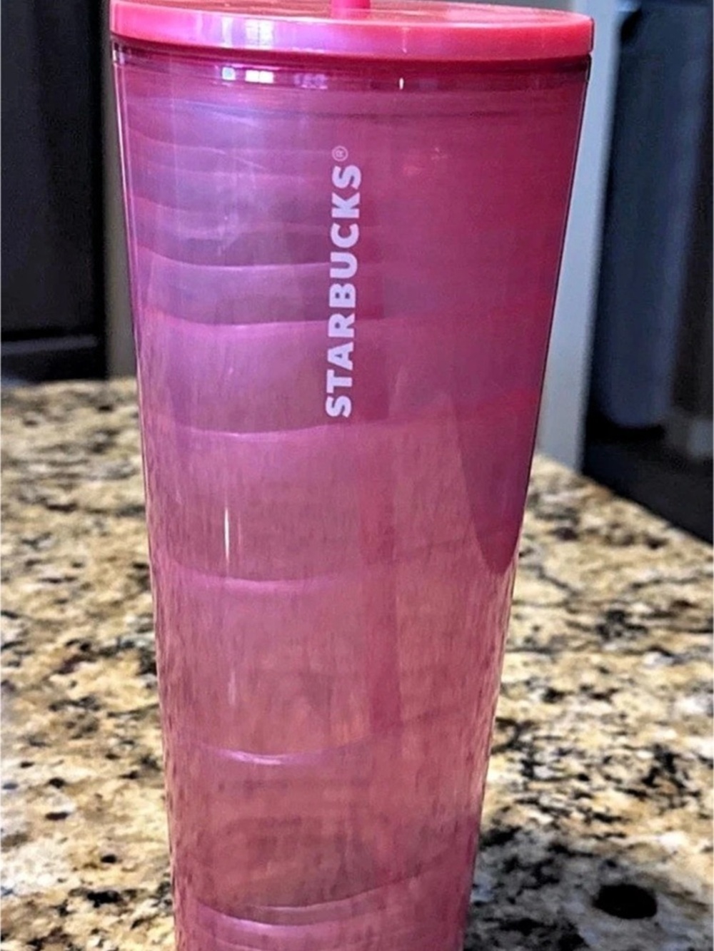 Starbucks Pink Studded Cold Cup Tumbler 24oz